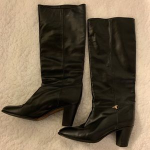 Gucci- Gorgeous vintage black boots. EUC.